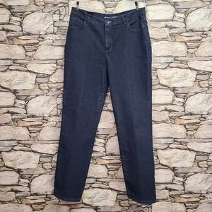 Lee Women Straight Leg Jeans Dark Wash Classic Fit